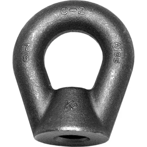 Fan Favorite Ken Forging EN-10-HD-HDG - Drop Forged Eye Nut - 1-8 - Style B - C1030 - Galvanized - Made In USA