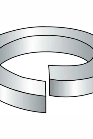 Place Order Split Lock Washer - 1/2" - Steel - Zinc, Pack of 100