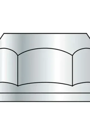 Must Have Serrated Hex Flange Nut - 7/16-14 - Zinc CR+3 - Case Hardened Steel - UNC, Pack of 100