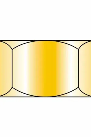 Finished Hex Nut - 1/2-20 - Low Carbon Steel - UNF, Pack of 100 Sale