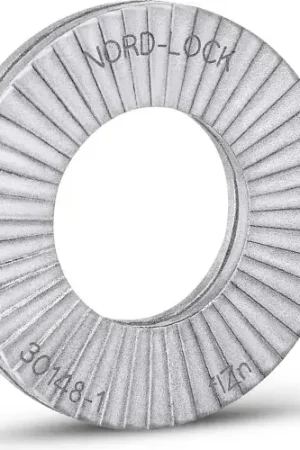 Hot Picks Nord-Lock 1212 Wedge Locking Washer - Carbon Steel - Delta Protekt - M4 ( 8) Large O.D. - Pkg of 200