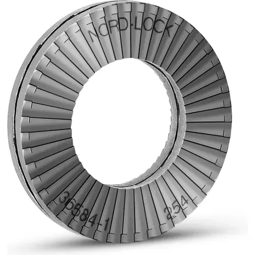 Nord-Lock 2588 Wedge Locking Washer - 254 SMO Stainless Steel - 3/8" - Large O.D. - Pkg of 200 Best Choice