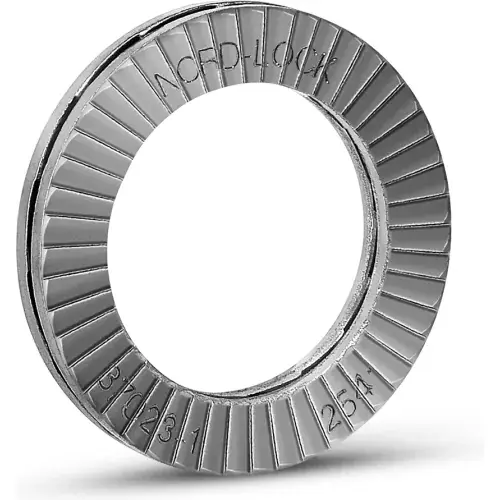 Price Cut Nord-Lock 1177 Wedge Locking Washer - 254 SMO Stainless Steel - M20 - Pkg of 100