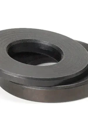 Popular 1-1/2" Spherical Washer Set - 2-7/8" O.D. - 9/16" Thick - Steel - Black Oxide - SP-9