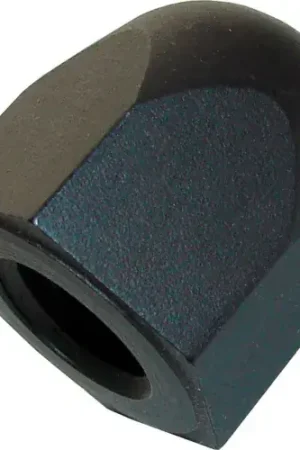 1/4-20 Hex Acorn Nut - 5/8" Hex - 5/8" Height - Steel - Black Oxide - USA - AN-6 Holiday Sale