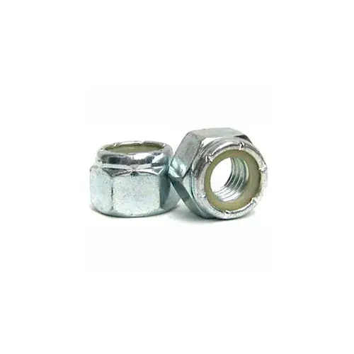 Super Sale M16 x 2.0 Nylon Insert Lock Nut - Steel - Yellow Zinc - Class 10.9 - Pkg of 50