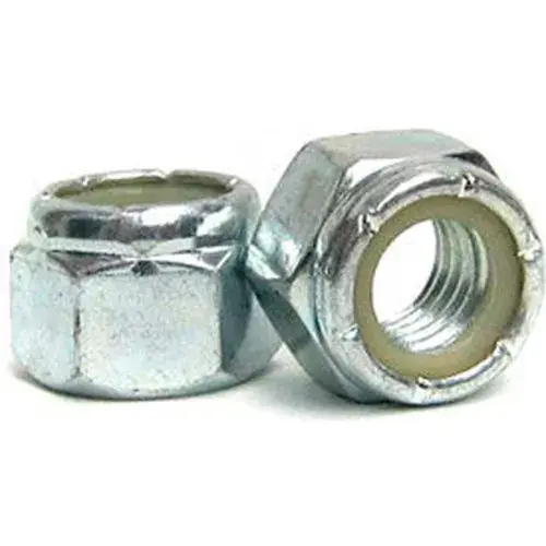 M8 x 1.25 - Nylon Insert Lock Nut - 304 Stainless Steel - DIN 985 - Pkg of 100 Best Choice