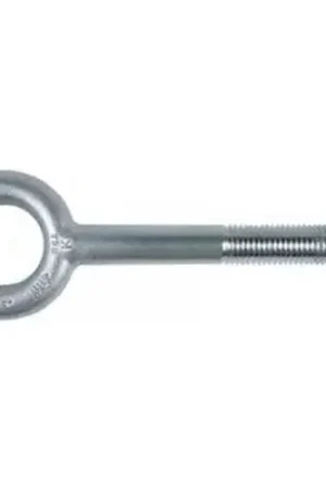Nut Eyebolt - 3/8-16 x 8"L - 3/4" I.D. - 1-1/2" O.D. - Plain Pattern - Carbon Steel Secure Checkout