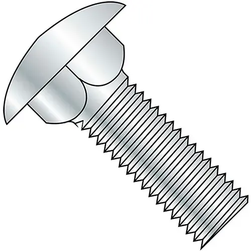 Fresh Stock 3/8-16 x 4" Carriage Bolt - Round Head - 18-8 Stainless Steel - UNC , Pack of 50