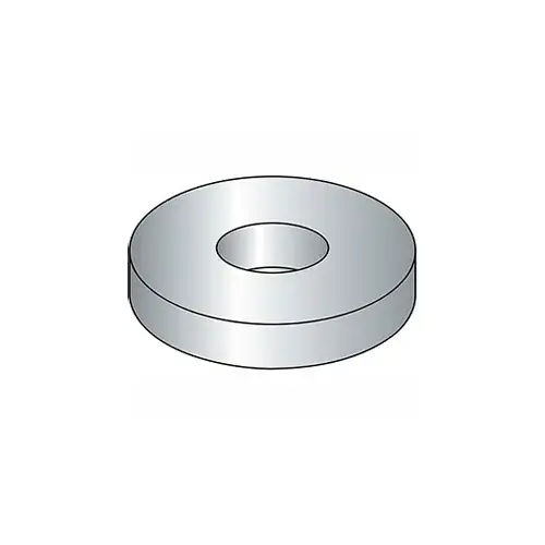 Special Offer 3/8" Flat Washer - USS - 7/16" I.D. - .064/.104" Thick - Steel - Plain - Grade 2 - Pkg of 100