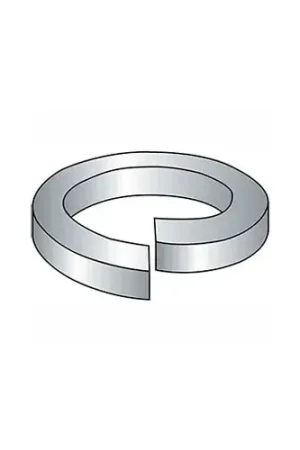 10 Hi-Collar Split Lock Washer - .2/.193" I.D. - .047" Thick - Steel - Zinc - Grade 2 - Pkg of 100 Buy Today