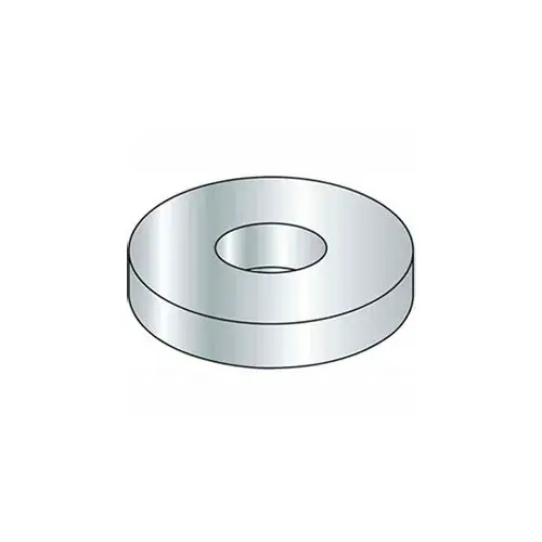 Factory Price 1-1/2" Flat Washer - SAE - 1-9/16" I.D. - Steel - Zinc - Grade 2 - Pkg of 1 Lb.