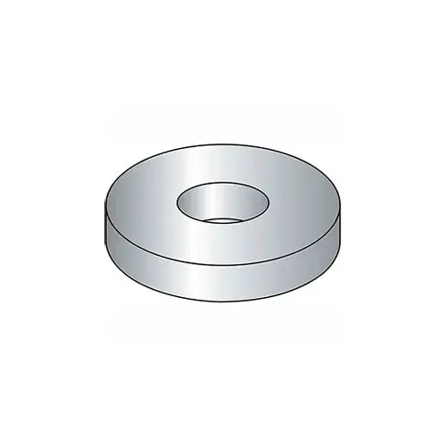 Free Returns 1-1/8" Flat Washer - USS - 1-1/4" I.D. - .136/.192" Thick - Steel - Galvanized - Grade 2 - Pkg of 25