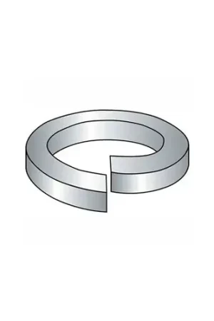 1/2" Split Lock Washer - .512/.502" I.D. - .125" Thick - Steel - Zinc - Grade 2 - Pkg of 100 Sale