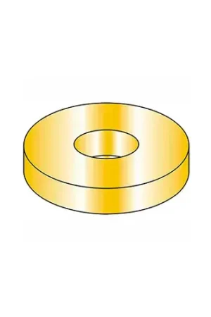 Save Now 3/4" Flat Washer - SAE - 13/16" I.D. - Steel - Yellow Zinc - Grade 8 - Pkg of 50