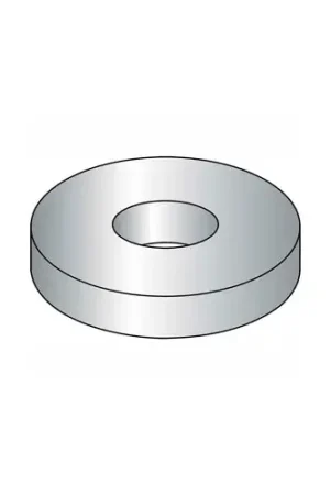 Price Cut 1/4" x 1" Fender Washer - .285" I.D. - .047/.08" Thick - Steel - Zinc Plated - Grade 2 - Pkg of 100