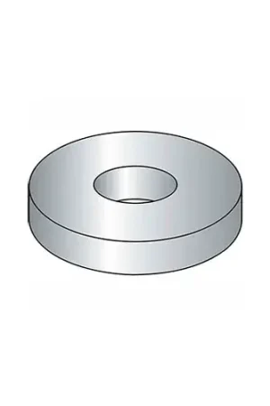 Big Sale 5/8" Flat Washer - USS - 11/16" I.D. - .108/.16" Thick - Steel - Zinc - Grade 2 - Pkg of 50