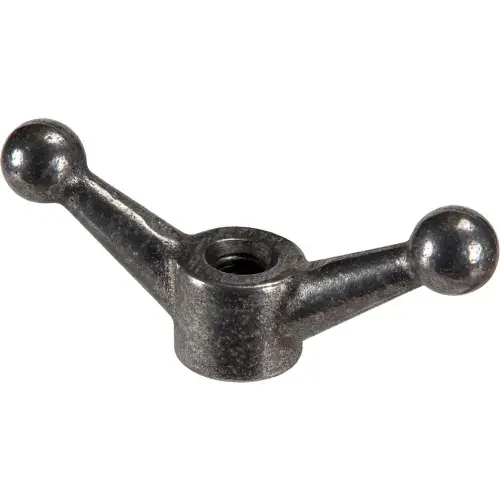 5/8-11 Wing Nut - 4-1/2" Wide - 1-1/8" Base Dia. - Ductile Iron - Plain - USA - Pkg of 25 Don't Miss Out