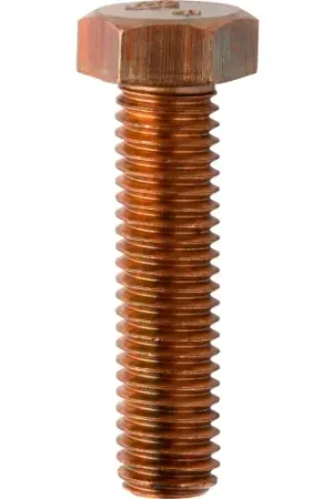 Flash Sale L.H.Dottie® Hex Head Tap Bolt, Silicon Bronze, 5/16"-18 x 1", 100 Pack