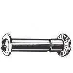 Time-Limited 10-24 X 1/2" Sex Bolts One Way Drive Male 18/8 Stainless Steel (100 / Pkg.)