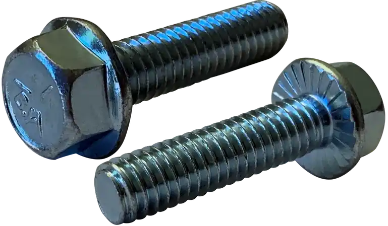 [1250 BULK] Flange Bolts Serrated Hex Washer 5/16-18 X 3/4 Next Day Delivery