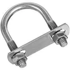 Latest 1/4"-20 X 1-1/2" X 2-3/4" U Bolts With Two Nuts and Plate 18/8 Stainless Steel (60 / Pkg.)
