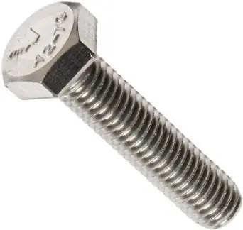 5/16-18 X 6" Hex Tap Bolts 18/8 Stainless Steel Fully Threaded (50 / Pkg.) Best Choice