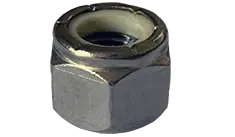 Professional Grade 6-32 Lock Nuts Nylon Insert Machine Screw Pattern Standard Height 18/8 Stainless Steel (3000 / Pkg.)