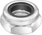 Holiday Sale 1-1/4"-12 Lock Nuts Nylon Insert Thin Height Light Hex Steel Zinc Plated (10 / Pkg.)