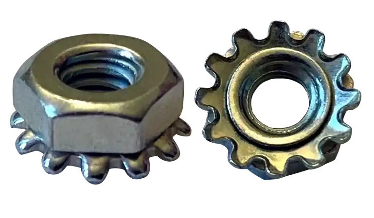 Mega Sale 6-32 Keps Nuts Steel Zinc Plated (5000 / Pkg.)