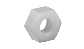 Limited Offer 10-24 Hex Nuts Nylon 6/6 (2500 / Pkg.)