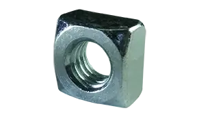 1" 1/2"-6 Square Nuts Steel Zinc Plated (10 / Pkg.) Free Returns