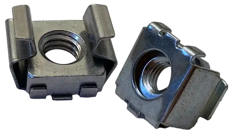 Fan Favorite 10-32 Cage Nuts Panel 093-126 Steel Zinc Plated (1000 / Pkg.)