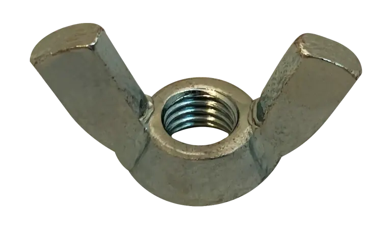 Certified 8-32 Wing Nuts Cold Forged Steel Zinc Plated (2000 / Pkg.)