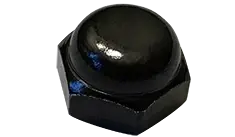Premium 5/16"-18 Acorn Nuts Steel Black Oxide (1000 / Pkg.)