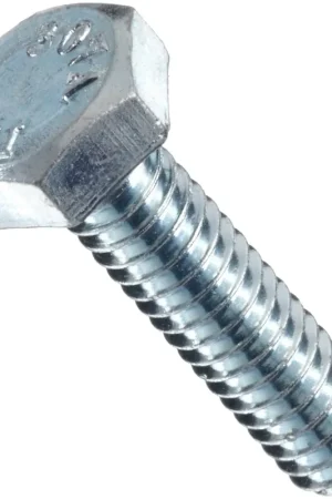 Top Pick 5/8-11 X 6-1/2" Hex Tap Bolts Grade 2 Steel Zinc Plated Fully Threaded (40 / Pkg.)