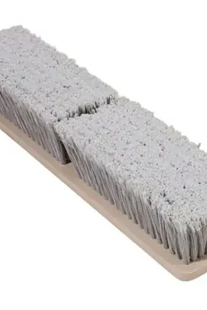 Best Choice Magnolia Brush 3318 18" Grey Flagged Polystyrene Floor Style Wash Brush Block