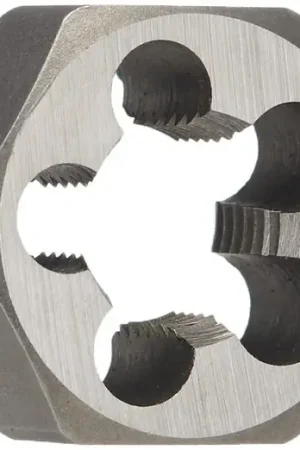 While Supplies Last M2 X .40 Carbon Steel Hex Rethreading Die Uncoated (Bright) DWTMHX2X.4