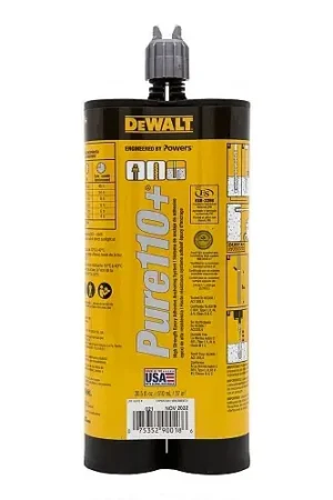 20.5 oz (610ml) DeWalt Pure110+ 1 1 08321SD-PWR (12/Pkg.) Big Sale