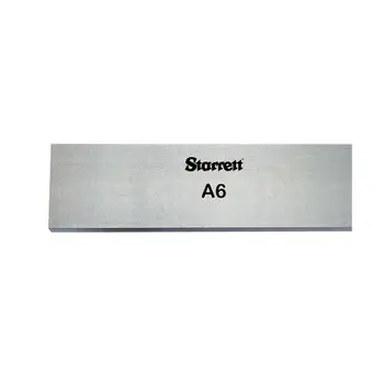 1/2" X 8" X 36" Starrett Precision Ground Flat Stock AISI A-6 Air Hardened Steel 59071 Special Discount
