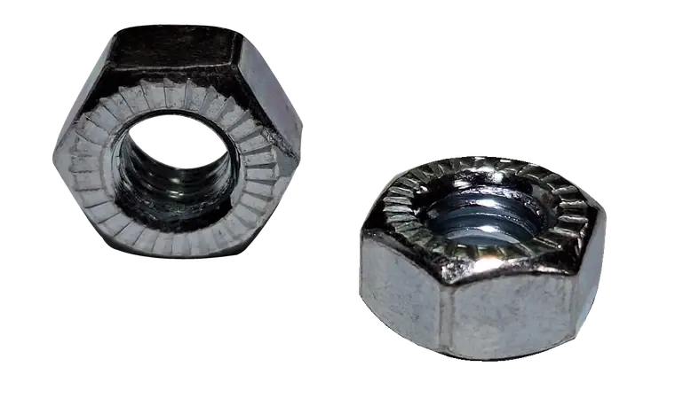 Top Rated 9/16"-12 Lock Nuts Steel Zinc & Bake (150 / Pkg.)