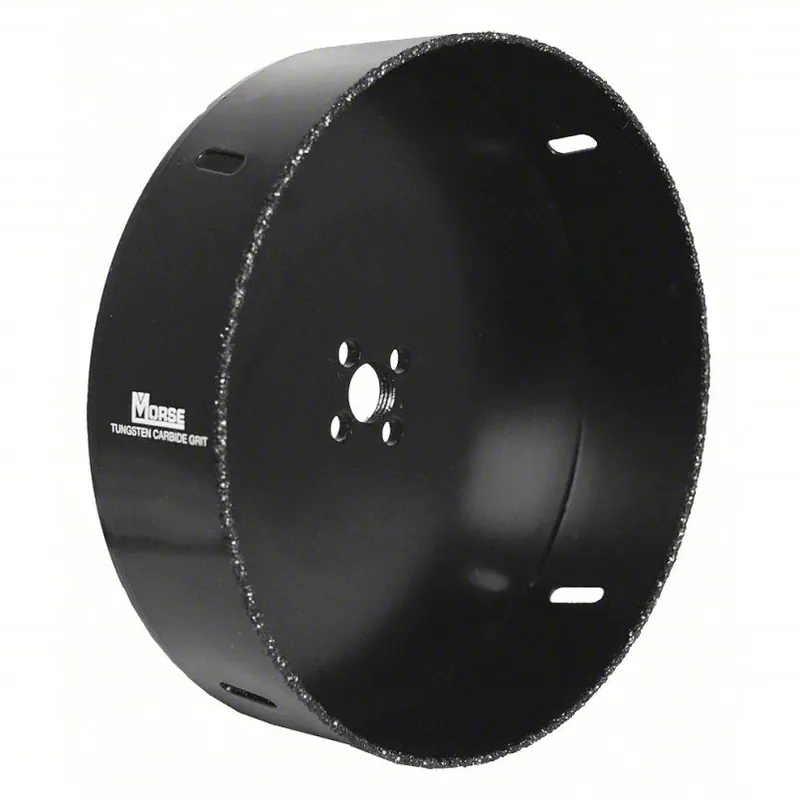 Secure Checkout 5/8" Carbide Grit Hole Saw 6" Cut Depth MK Morse MHSG106