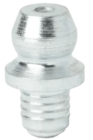 3/16" Drive Type Grease Fitting Steel Zinc Clear (750 / Bag) Certified