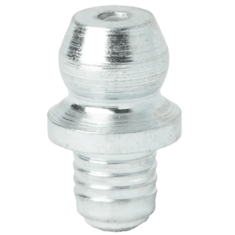 3/16" Drive Type Grease Fitting Steel Zinc Clear (750 / Bag) Certified