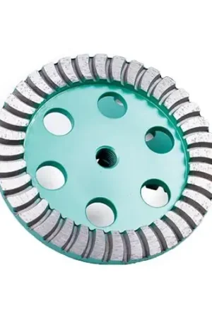 Diamond Vantage 04HDDSX2 4" x 5/8-11 Single Row Cup Wheel, X2 Premium Grade for Concrete/Masonry GREEN CUP WHEEL Grab Now