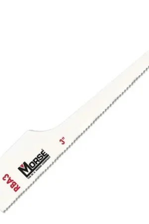Professional Grade 3" 1/2" 32 TPI Air Saw Blade Bi-Metal .025" Thick (5 / Pkg.) MK Morse RBA332T05