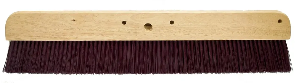 Magnolia Brush 2124-22 24" Brown Plastic Threaded Push Broom Head Free Returns