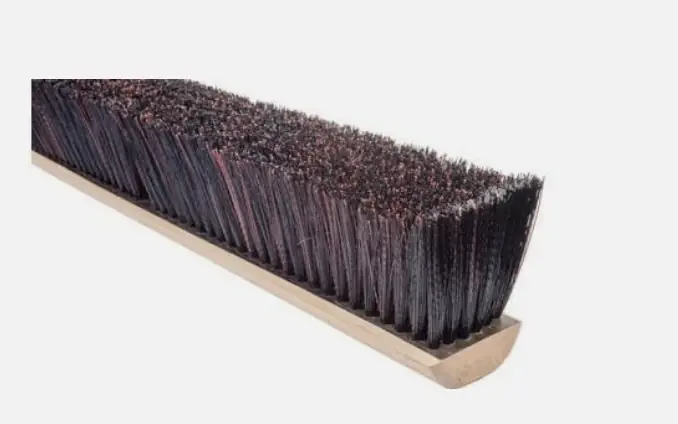 Magnolia Brush 5624 24" Red & Black Plastic Mix Push Broom Special Discount