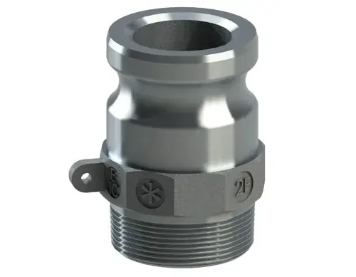 Special Discount 8" Type F Cam & Groove Adapter x Male NPT Ever-Tite Aluminum