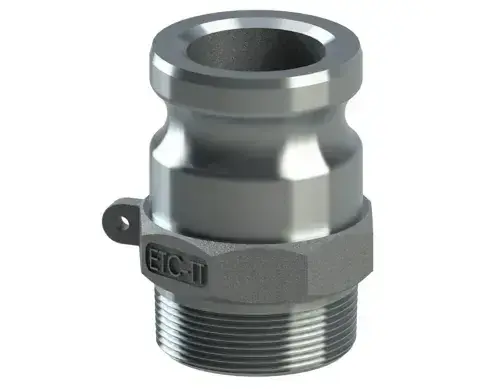 5" Type F Cam & Groove Adapter x Male NPT Tough-Tite Aluminum Get Yours